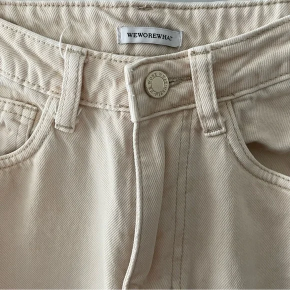 WeWoreWhat Straight Leg Jeans - Picture 5 of 10